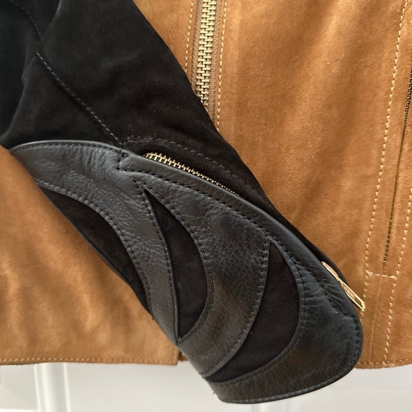 H&M Suede Leather Jacket Spring Collection 2014 - Picture 10 of 12